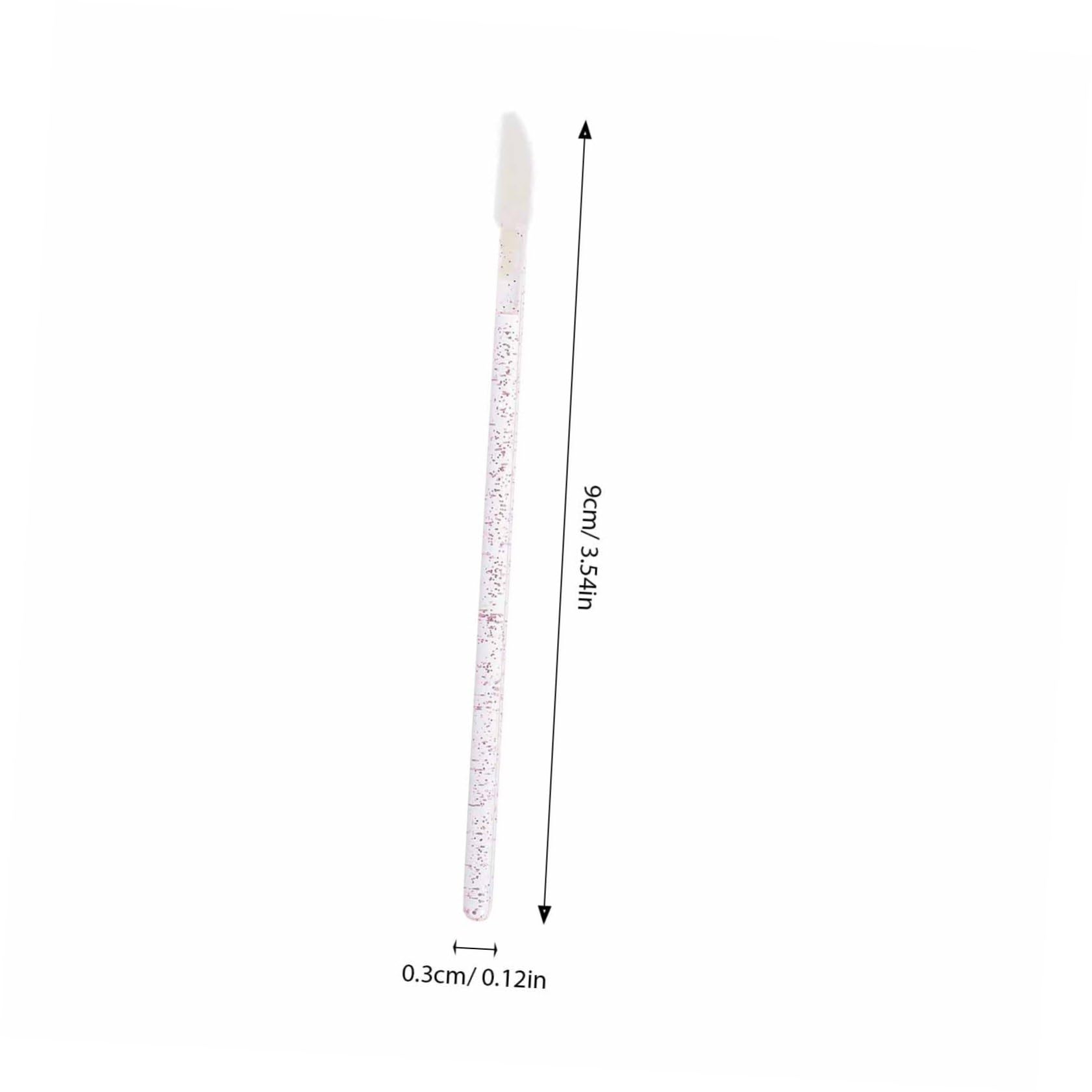 Healeved Makeup Brush Crystal Lip Brush Beauty Tools 250pcs Enhance Beauty Routine