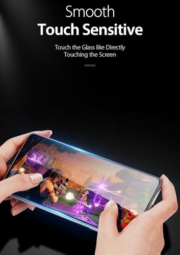 Image of Mr.Shield Top-Notch HD+ Tempered Glass Screen Protector Guard for iQOO Neo 10R / Neo 9S Pro Plus /Neo 10 (6.78 Inch), 9H Hardness, Military Grade Protection, Easy Installation kit