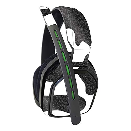 MightySkins Glossy Glitter Skin Compatible with Astro A10 Headset - Cow Print | Protective, Durable High-Gloss Glitter Finish | Easy to Apply, Remove, and Change Styles | Made in The USA