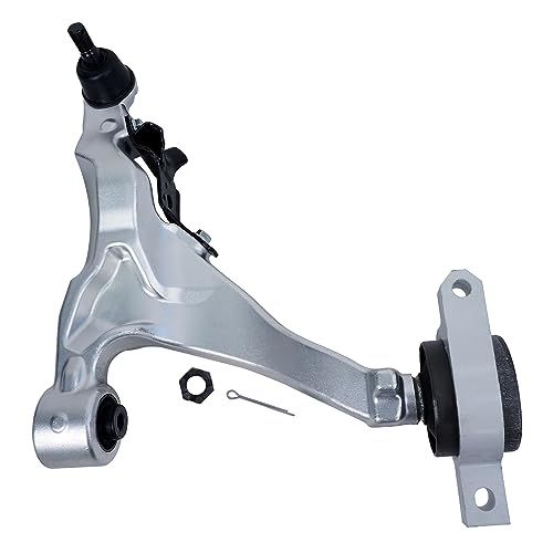 Image of Detroit Axle - RWD 4pc Front End Control Arms Kit for 2007 INFINITI G35 Sedan, 2 Lower Control Arms w /Ball Joints 2 Front Sway Bar Links Replacement