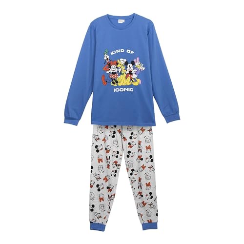Ensemble de pijama mixte Mickey en jersey souple et respirant