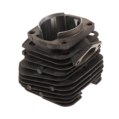 FLAMEER Plastic Cylinder Piston Assembly Cylinder Head Piston Kit Fits for 4500 5200 5800 Engine - Black, Ground Drill