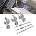 EVTSCAN Needle Fluid Nozzle Air Cap Kit 3 Sets H 827 1.4 1.7 2.0mm Stable Performance Brass Plastic Size Set Up Spray Atomizing for Automotive Industrial Woodworking