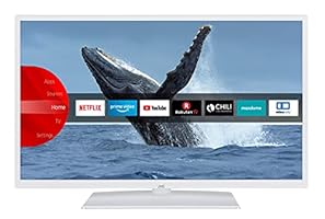 JVC LT-32VF5155W 32 Zoll Fernseher / Smart TV (Full HD, HDR, Triple-Tuner, Bluetooth) - 6 Monate HD+ inklusive