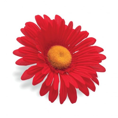 Electra manillar de sol flor rojo