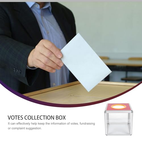 Cabilock Ideenbox, transparent, mit Aluminium-Legierung, transparenter Rahmen, zum Sammeln von Hintergrundbelägen