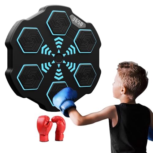 Machine de boxe musicale intelligente : cardio ludique et fitness en intérieur en famille