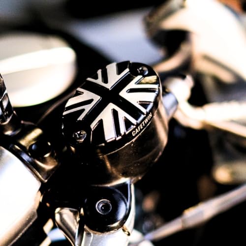 Image of Oil Cap Compatible with Royal Enfield Motorcycles - Cafe Twin x Trip Machine (Front Break Oil Cap)