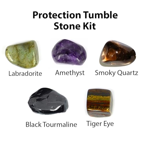 Image of Reiki Crystal Products Certified Natural Crystal Tumble Stone Kit | Multiple Crystal Stone Sets for Meditation, Reiki, Chakra & Spiritual Practices