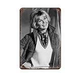 Blechschild mit Schauspieler Doris Day 8, Vintage, Metall, 
