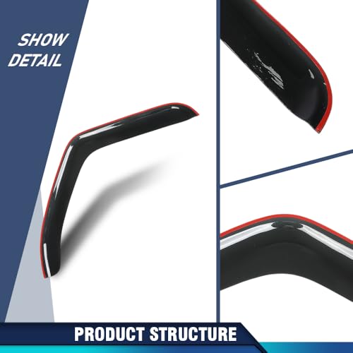 Image of PIT66 in-Channel Auto Vent Window Visors
