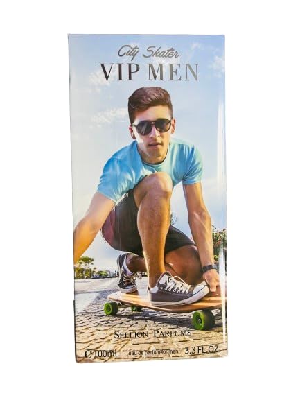 Sellion Perfumes City Skater Vip Men Perfume for Men 100ml 3832