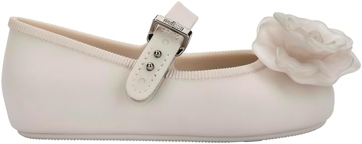 mini melissa Soft Ballerina Petals Flats with Strap for Girls