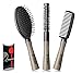 Produktbild Pneumatikbürste + thermische Walze + Kamm professionelle. Professional hairbrushes set: oval cushion brush + thermic roller + comb.