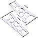 Hobbypark 4-Pack Front & Rear Aluminum Suspension Arms for Traxxas 1/10 Slash 4x4 Upgrades Compatible with Stampede 4WD, Rustler 4X4 VXL -Replaces Part 3655