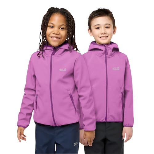 Chaqueta Jack Wolfskin Fourwinds Kids ideal para campamentos y colegio