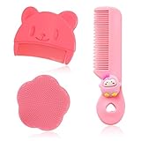 Babybürste, 3 Stück Baby Haarbürste Milchschorf Baby Entfernen Milchschorf Kamm Baby Bürste