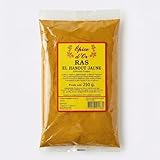 Ras El Hanout Jaune 250g - Epice d'Or, 100% Naturel, Vegan, Sans Arômes Artificiels, Sans Additifs Ni Conservateurs