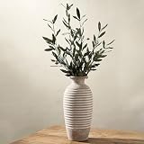 Vaseking 14.4in Rustic Ceramic Vase