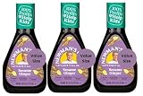Sesame Ginger Salad Dressing (3 PACK Bottles) 16 oz