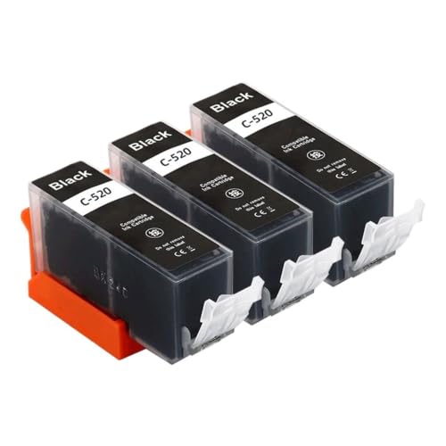 Cartouche d'encre PGI-520 assurant des impressions nettes et durables sur Canon MP560