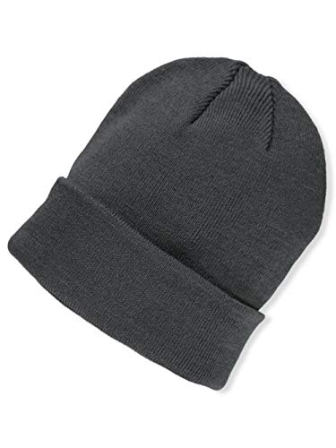 Big Accessories Boys' Beanie - gray, one size