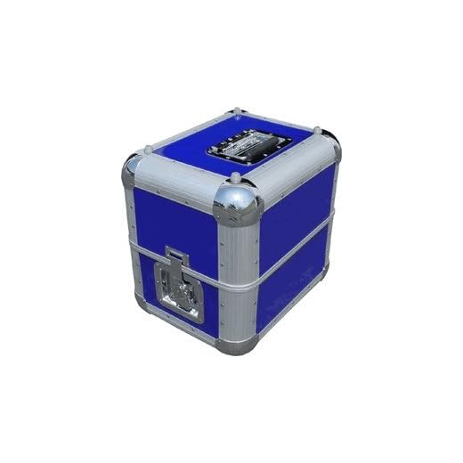 Eurolite Lp-X Half Split Lp Case. Fits 70 Lp's. Blue