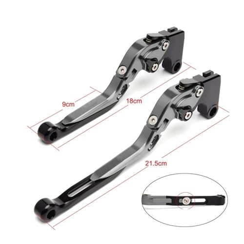 Poignées levier d'embrayage NMAX 160 155 125 réglable pliante accessoire moto 2015 - 6