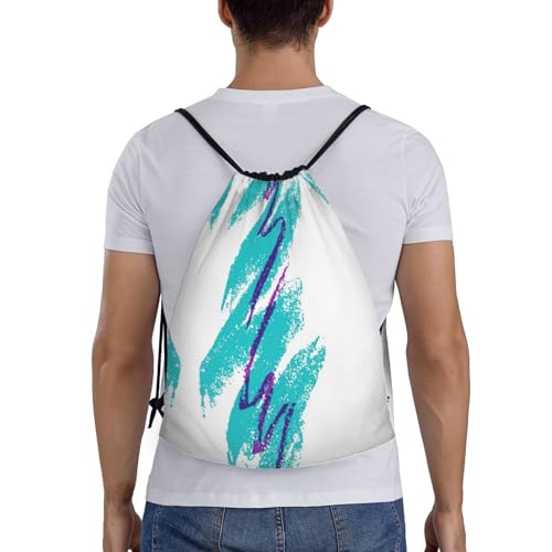 90'S Cup Design Universal Drawstring Backpacks Cinch Bags, Tough For Swim Gym2