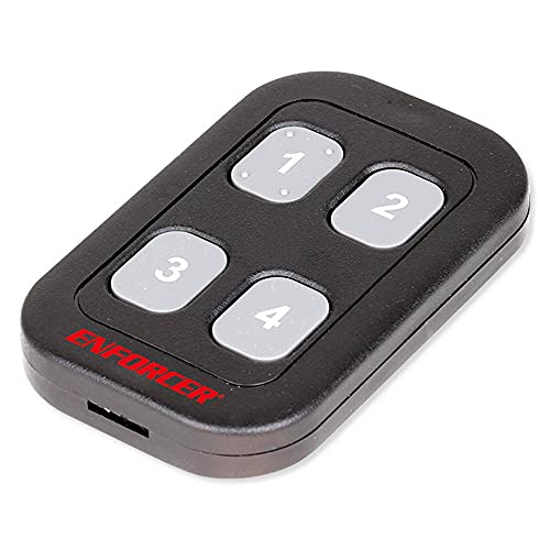 Seco-Larm SK-919TP4H-NQ Enforcer Handheld Slimline RF Transmitters, 4 Buttons, 15 Channels