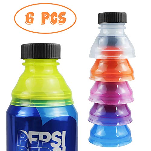 Mity rain 6 Pack Can Bottle Tops / Pop Can Lids For Soda