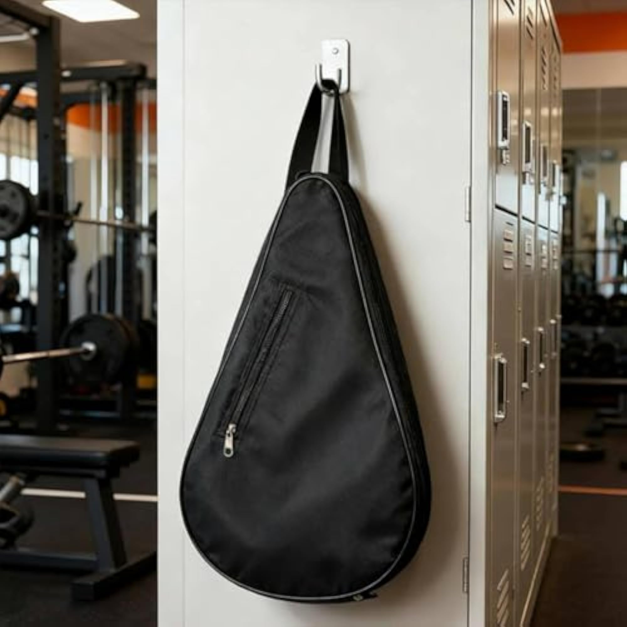 Adjustable Black Sports Bag for Tennis Rackets