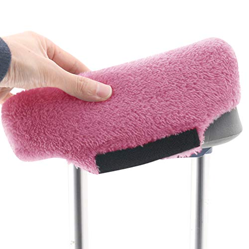 Almohadillas para muletas axilares TomMHANES AMISGUOER con 2 fundas de mano 2