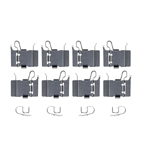 Image of Detroit Axle - Front Brake Pads for Toyota Camry RAV4 Avalon Prius C-HR Lexus ES250 RX350 RX350L RX450h RX450hL UX200 UX250h, Ceramic Brake Pads w /Hardware Replacement