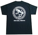 Seal Brotherhood United States Violent Frog T-Shirt Military USA US Patriotic Team (Black, X-Large)
