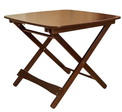 Table basse pliante multifonctionnelle en bois massif pour salon - 2