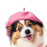 Ce béret en laine offre une excellente chaleur et confort pour l'animal de compagnie par temps froid, efficacement froid pendant les promenades en plein air et assure une protection pour les chiens et les chats