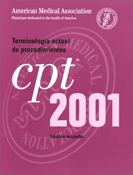 Paperback CPT 2001: Terminologia Actual de Procedimientos [Spanish] Book