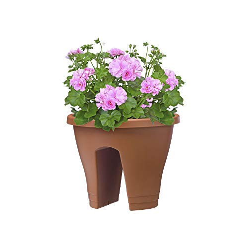 Preisvergleich Produktbild Pflanzgefäß Corsica Flower Bridge 30cm in tonrot