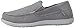 crocs Men's Santa Cruz 2 Luxe M Slip-On Loafer, Charcoal/Light Grey, 10 D(M) US
