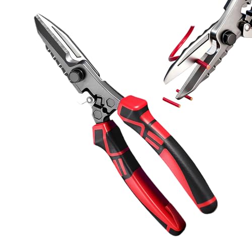 La mejor selección de Cortafrios o escarpas los 5 más buscados. 37 Cortadoras de Metal y Cizallas,Tijeras Cortafríos para Trabajos en Metal | Cizallas Industriales Para Corte - Para Industria Cocina Taller Exterior Garaje Hogar Eléctrico