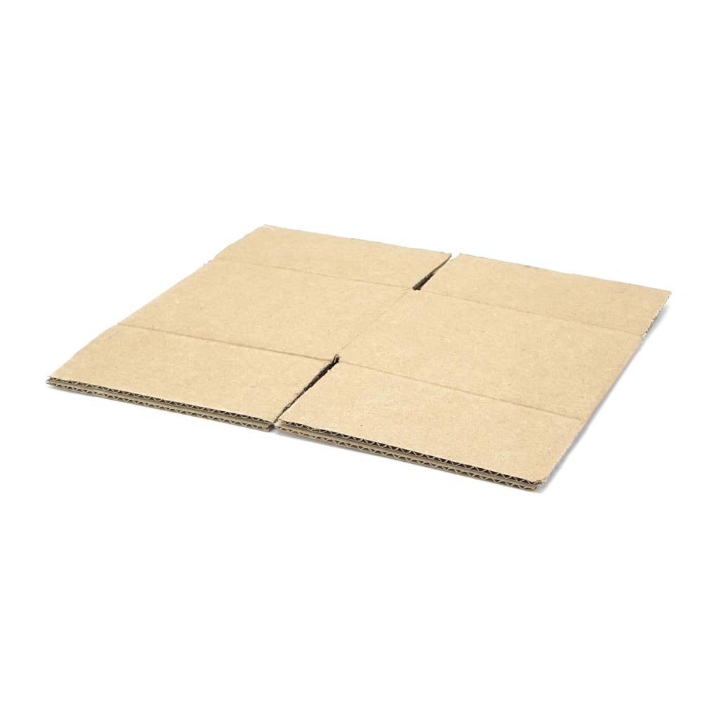 200 Stück 140x140x100 mm einwellige Kartons Faltkarton Versandkarton Kartonage Verpackungsmaterial