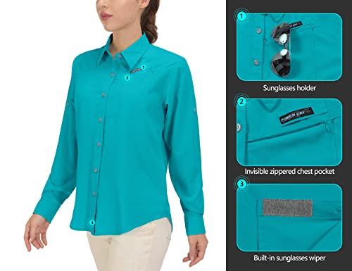 Little Donkey Andy Women's UPF 50 UV Protection Shirt, Breathable Long Sleeve Fishing Hiking Shirts, Quick Dry2