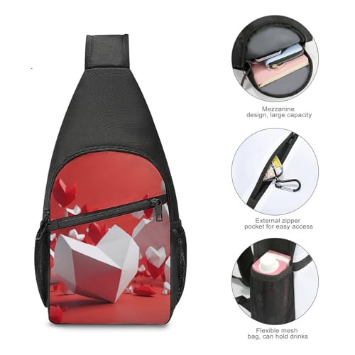 Mochila deportiva tipo Sling para senderismo y uso casual miniatura 5