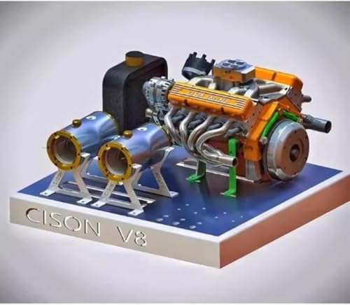 Modèle moteur STEM V8 pour adultes le cadeau scientifique idéal - 6