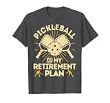Funny Pickleball My Retirement Plan Vintage Women...