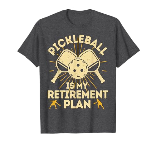 Funny Pickleball My Retirement Plan Vintage Women...