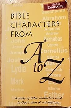 Paperback Bible Characters from A to Z Book