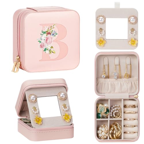 Enthralite Travel Jewelry Box for Girls: Traveling Jewelry Case Gift