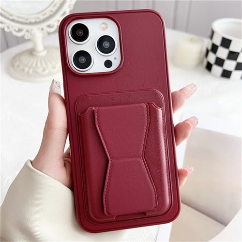Coque iPhone 14 Pro antichoc rouge foncé pour éviter les bris d'écran